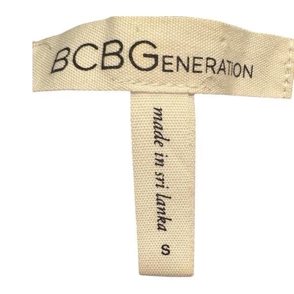 BCBGeneration Halter Ruffle Overlay Shift Dress – Size Small - Picture 4 of 7